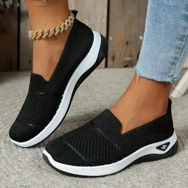 Women's Breathable Knit Sneakers: Lightweight Comfort Every Step