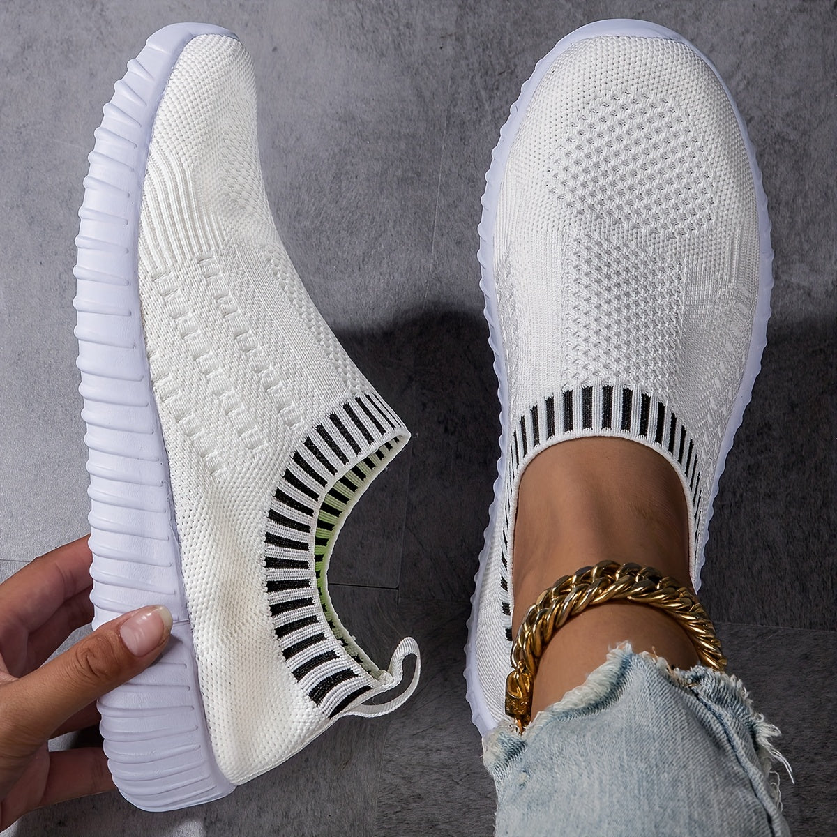 Lightweight Orthopedic Slip-On Shoe