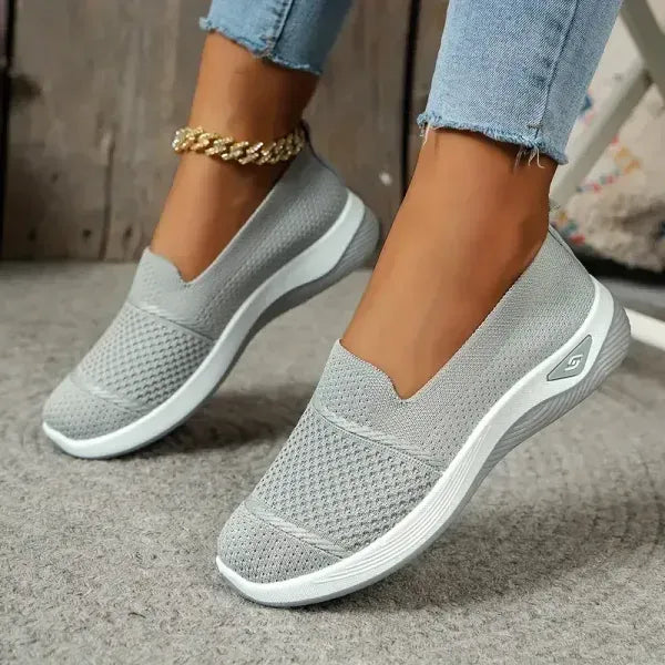 Women's Breathable Knit Sneakers: Lightweight Comfort Every Step
