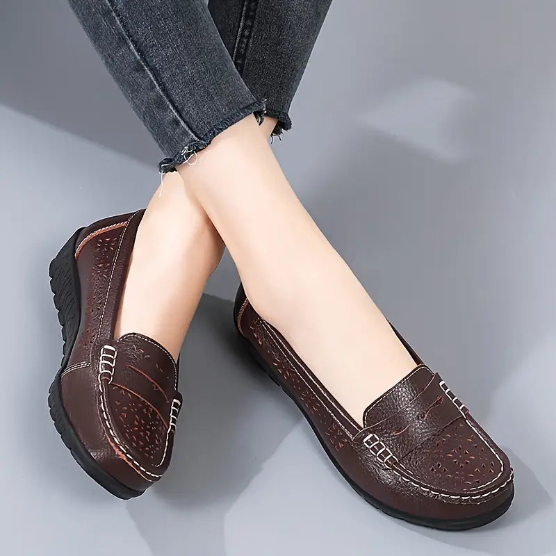 🔥LAST DAY 50% OFF - Orthopedic Leather Shoes For Women