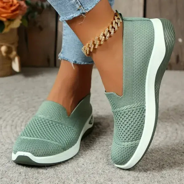 Women's Breathable Knit Sneakers: Lightweight Comfort Every Step