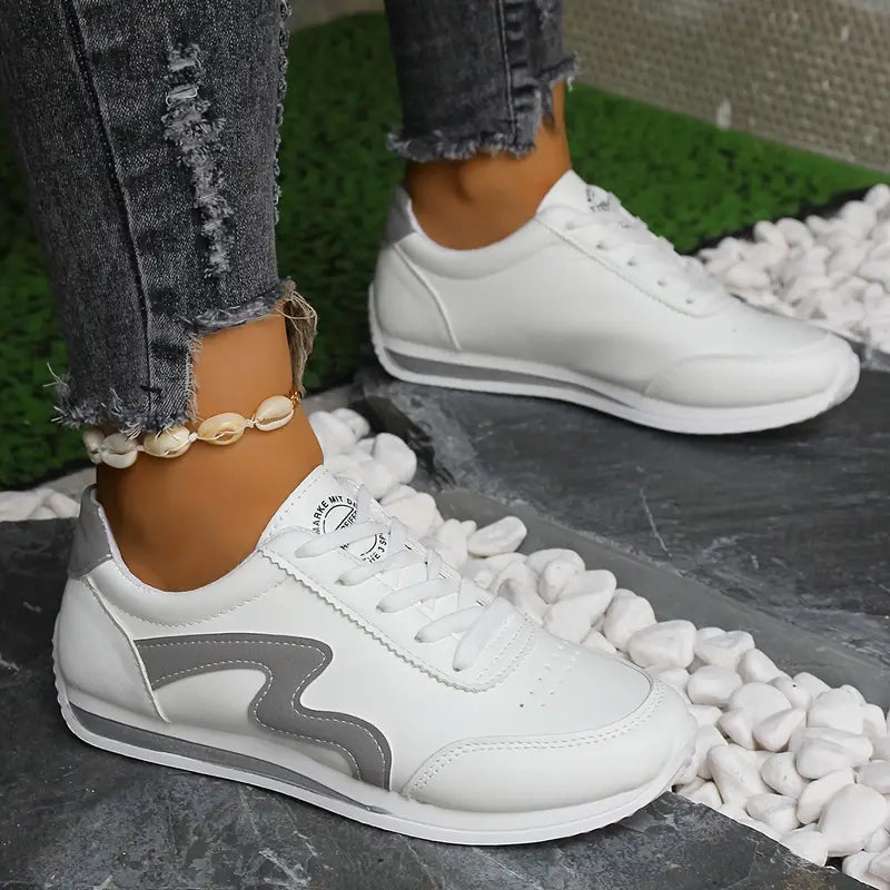 🔥LAST DAY 50% OFF - Women's Trendy Flat Sneakers, Sport Shoes