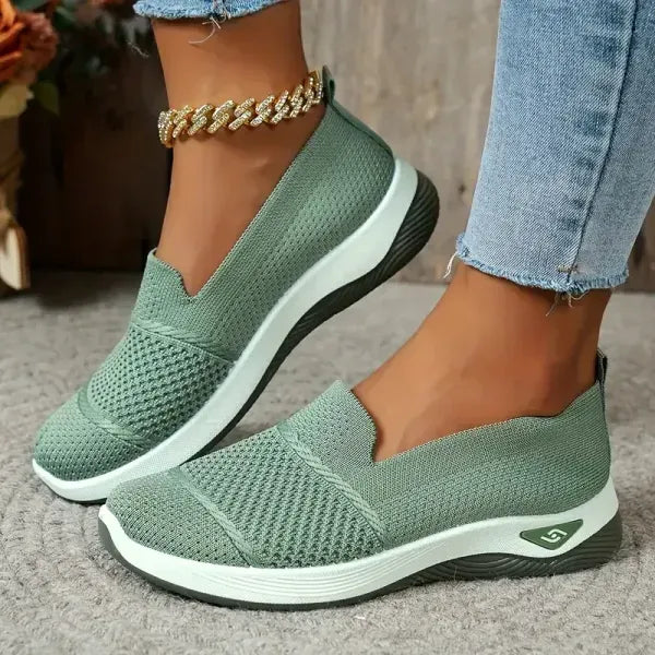 Women's Breathable Knit Sneakers: Lightweight Comfort Every Step