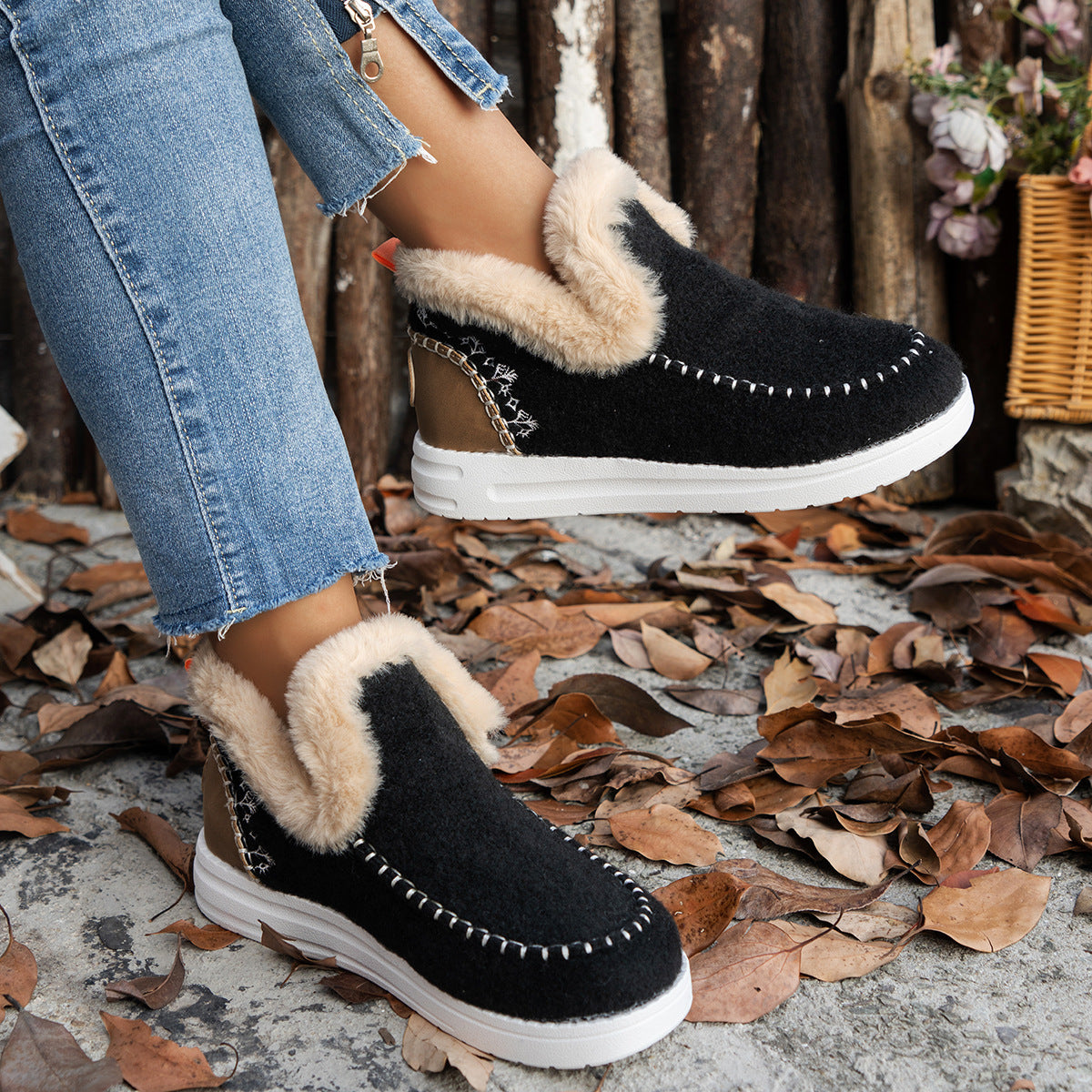 Cozy Women's Winter Ankle Boots 🔥 Last Day Sale 50% OFF💥