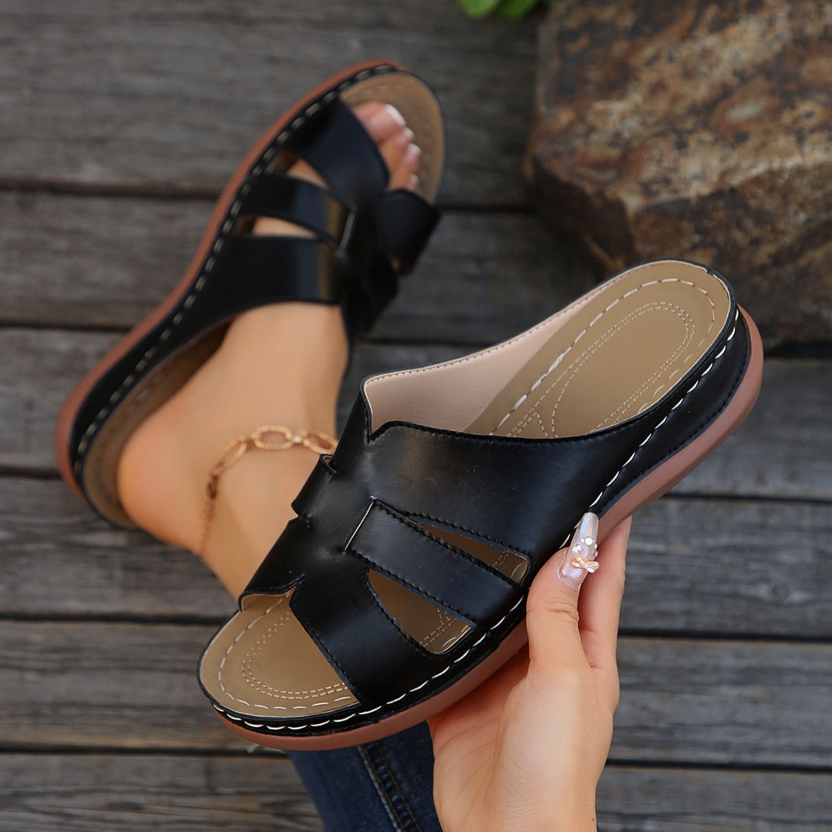 🔥LAST DAY SALE 50% OFF🔥 Women's Comfortable leather sandals