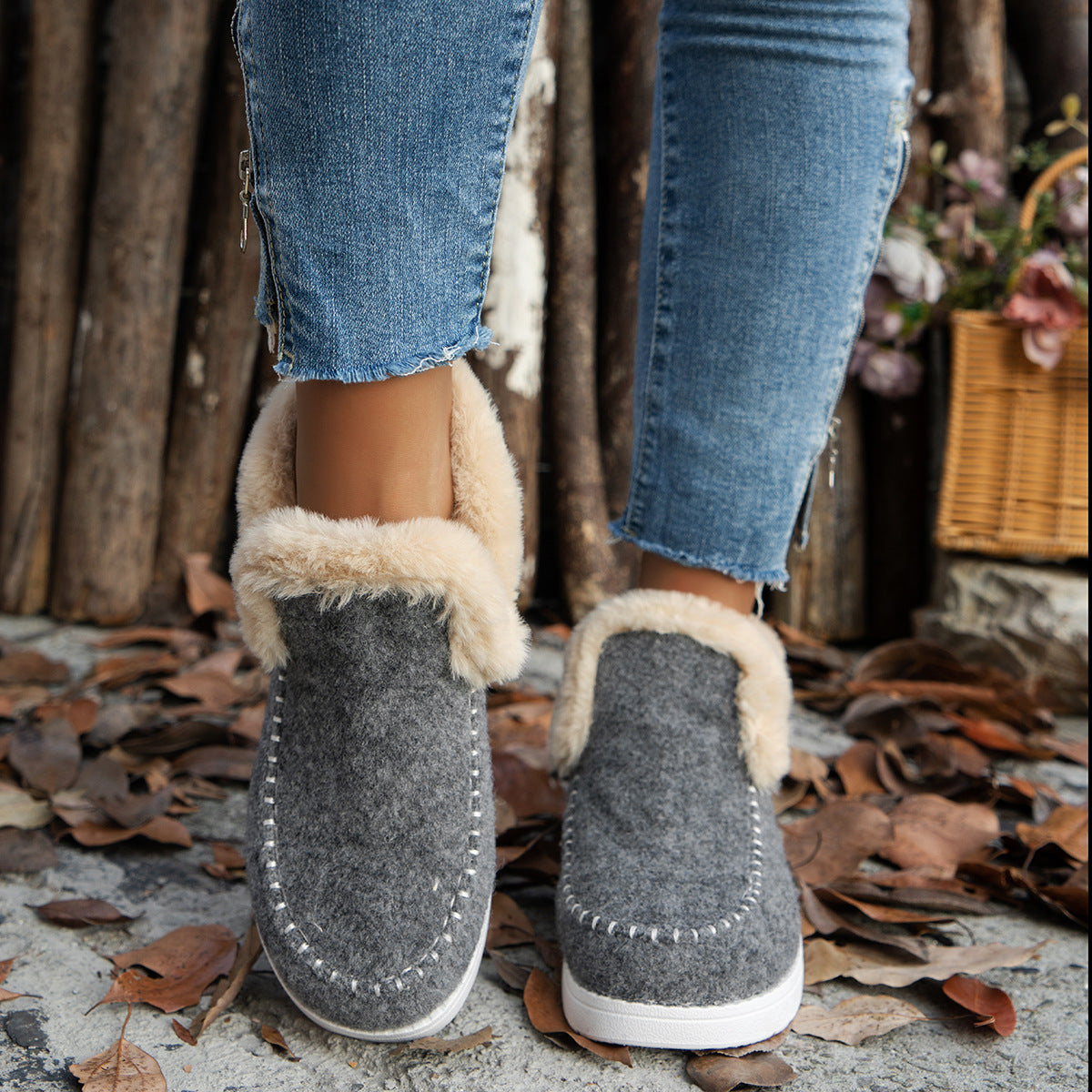 Cozy Women's Winter Ankle Boots 🔥 Last Day Sale 50% OFF💥