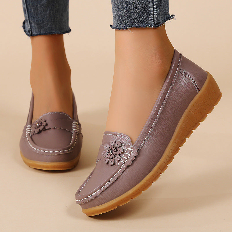 🔥Floral Pattern Loafers - Lightweight, Anti-Slip, Breathable, Orthopedic, Casual, Slip-on for Women