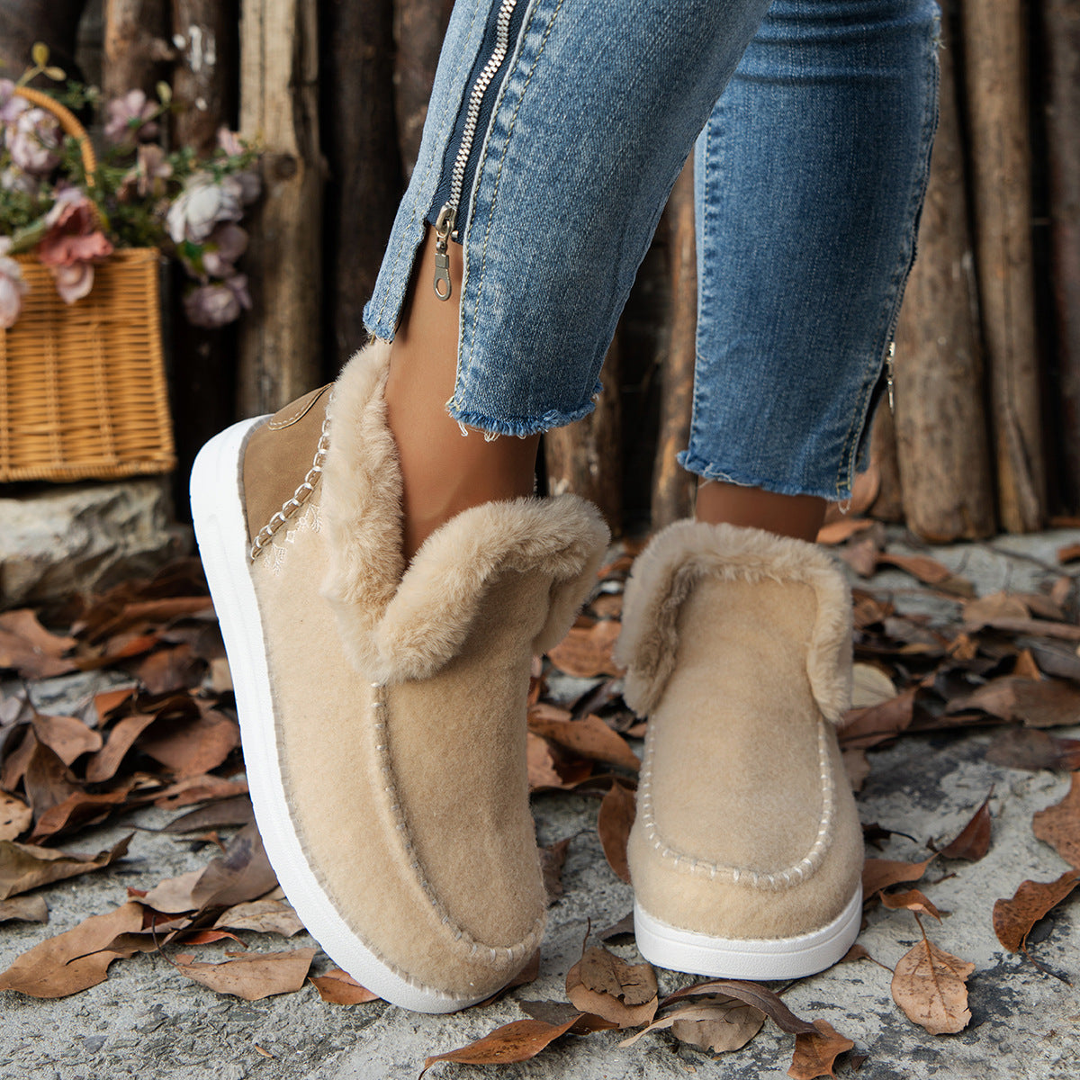 Cozy Women's Winter Ankle Boots 🔥 Last Day Sale 50% OFF💥
