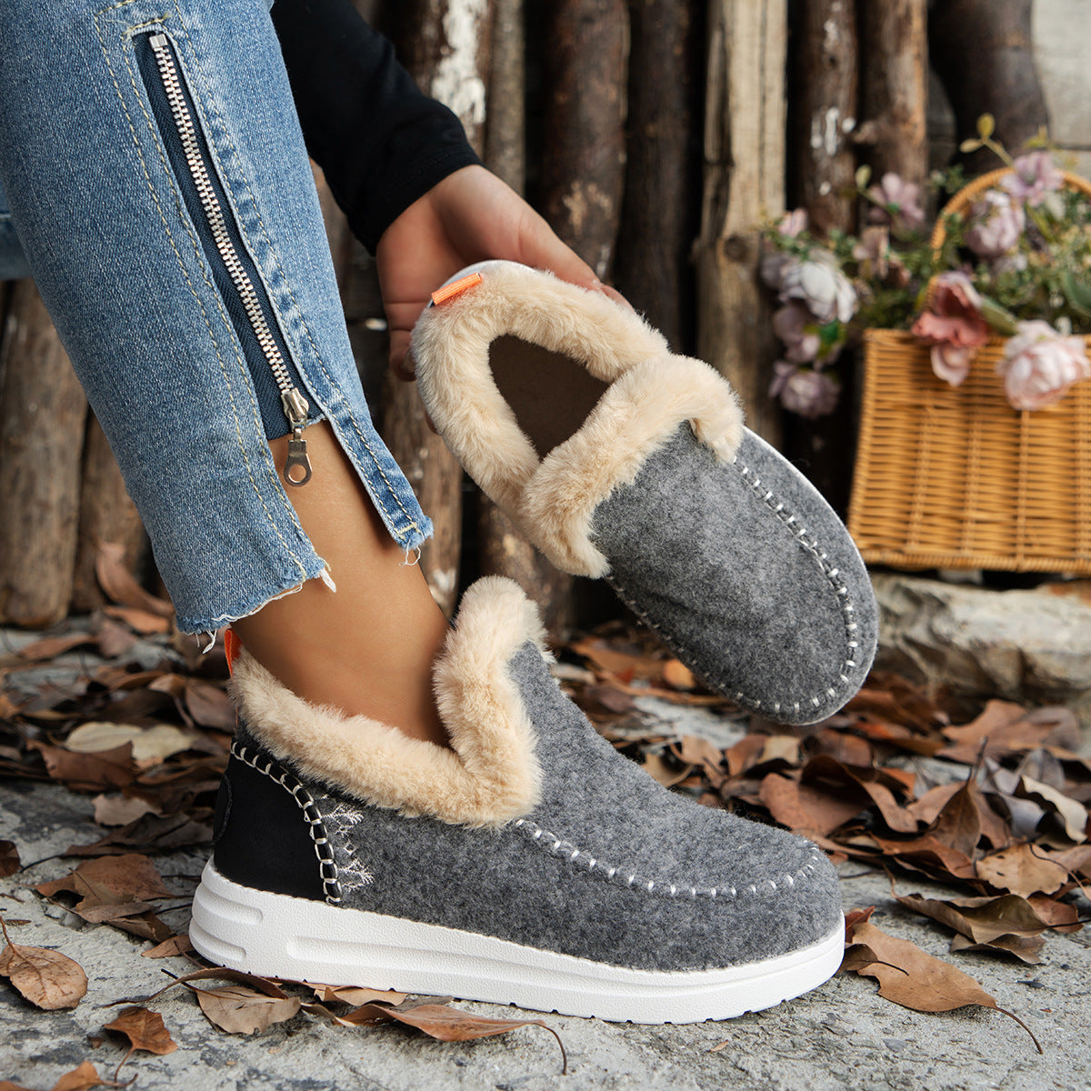 Cozy Women's Winter Ankle Boots 🔥 Last Day Sale 50% OFF💥