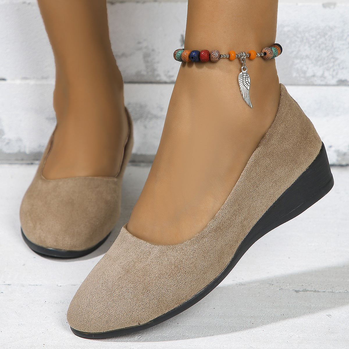 Comfortable, lightweight, anti-slip, breathable orthopedic flat shoes for women