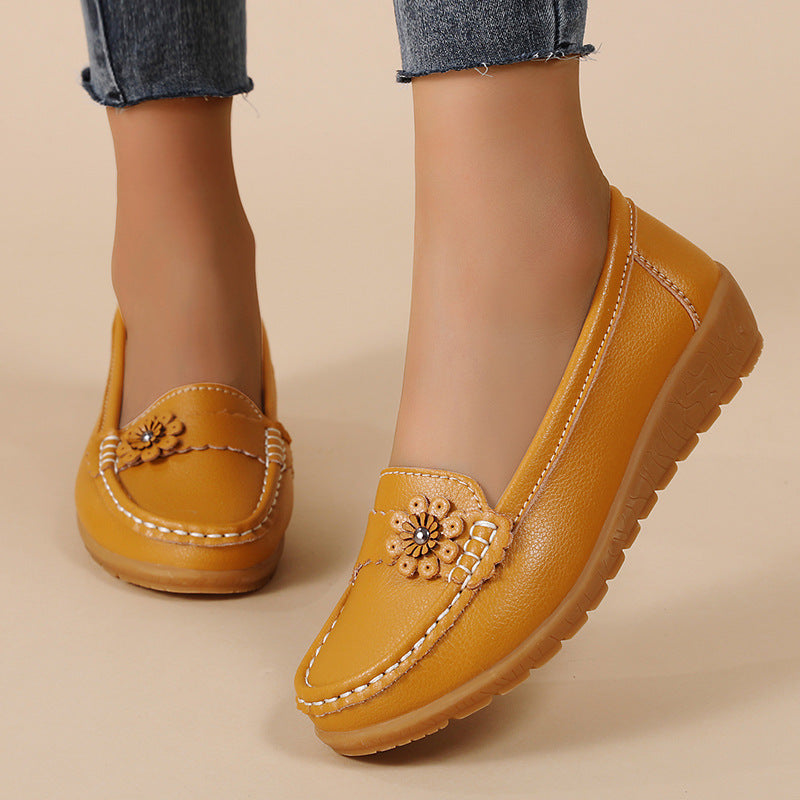 🔥Floral Pattern Loafers - Lightweight, Anti-Slip, Breathable, Orthopedic, Casual, Slip-on for Women
