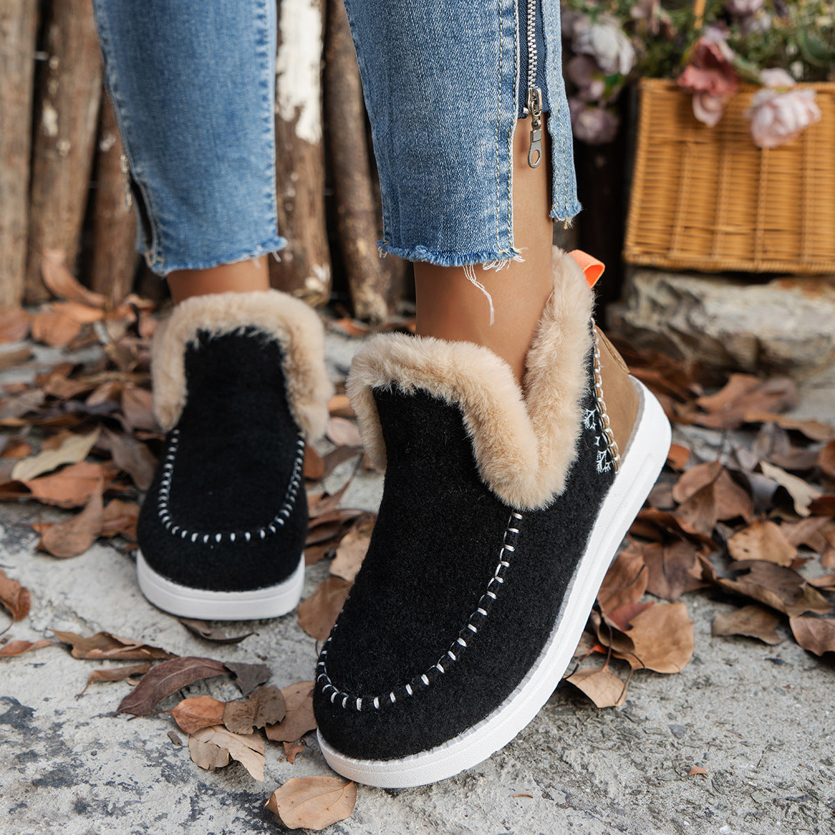 Cozy Women's Winter Ankle Boots 🔥 Last Day Sale 50% OFF💥