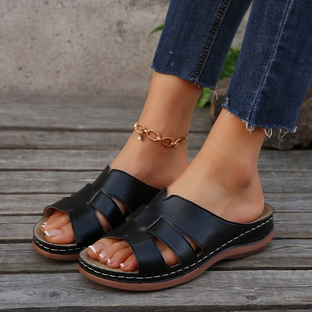 🔥LAST DAY SALE 50% OFF🔥 Women's Comfortable leather sandals