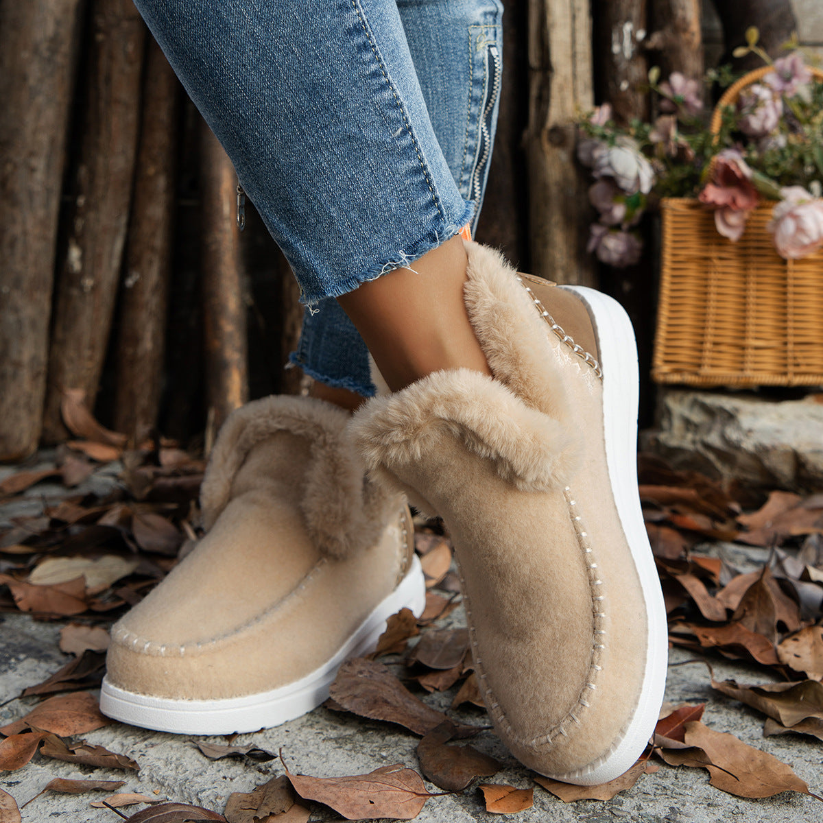 Cozy Women's Winter Ankle Boots 🔥 Last Day Sale 50% OFF💥
