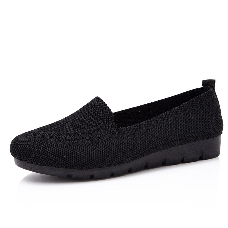 Women’s Orthopedic Knit Comfort Loafers – Slip-Resistant Walking Shoes