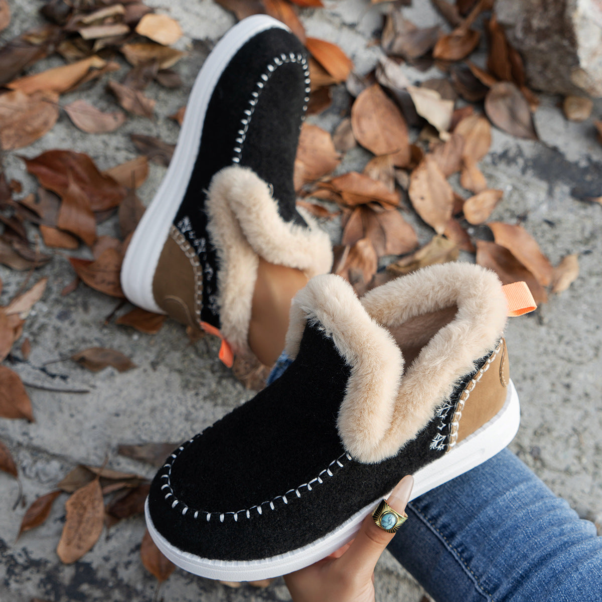 Cozy Women's Winter Ankle Boots 🔥 Last Day Sale 50% OFF💥
