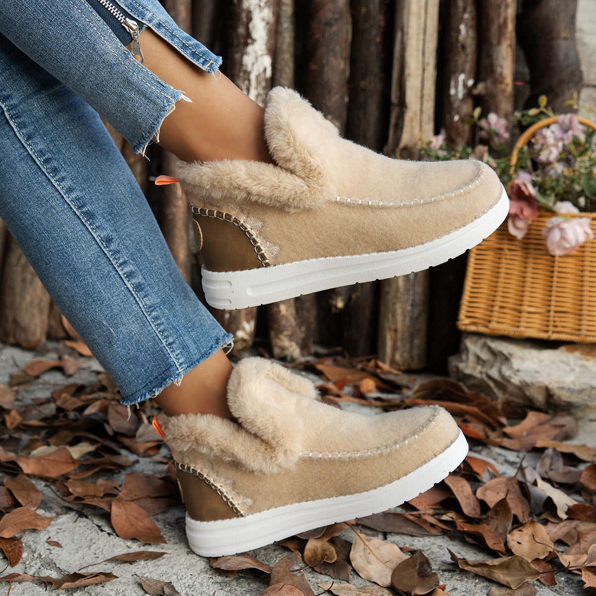 Cozy Women's Winter Ankle Boots 🔥 Last Day Sale 50% OFF💥