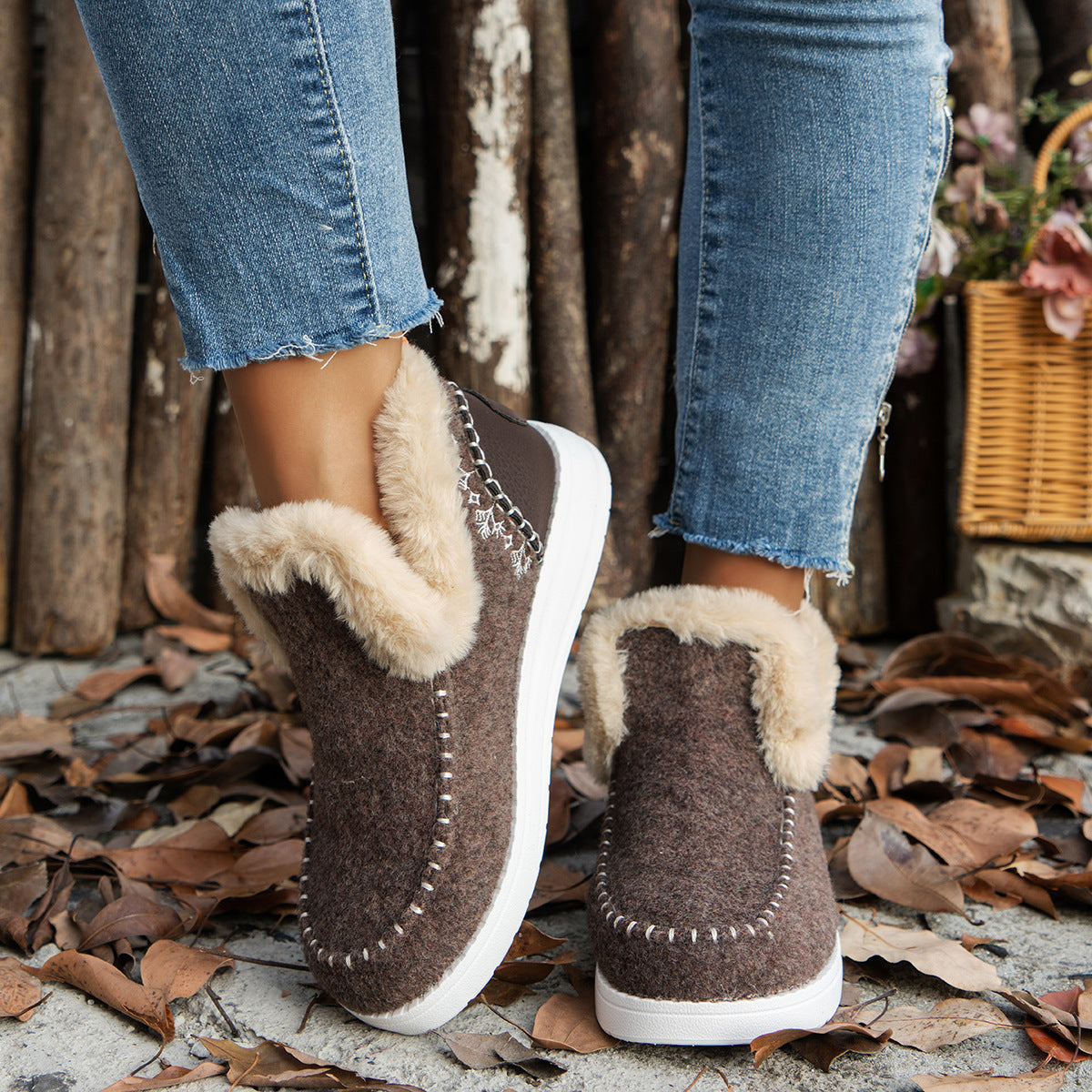 Cozy Women's Winter Ankle Boots 🔥 Last Day Sale 50% OFF💥