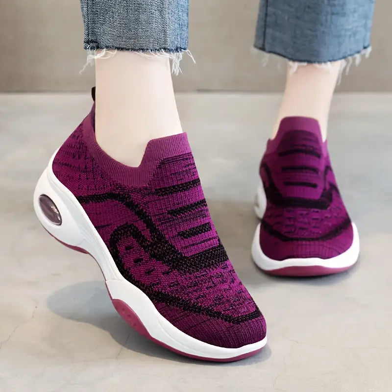 🔥ÚLTIMO DÍA 50% DE DESCUENTO - Zapatillas ortopédicas informales, transpirables y sin cordones para mujer