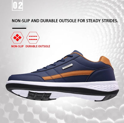 Men's Orthopedic Shoes Support to Reduce Back and Knee Pressure⭐ 2025