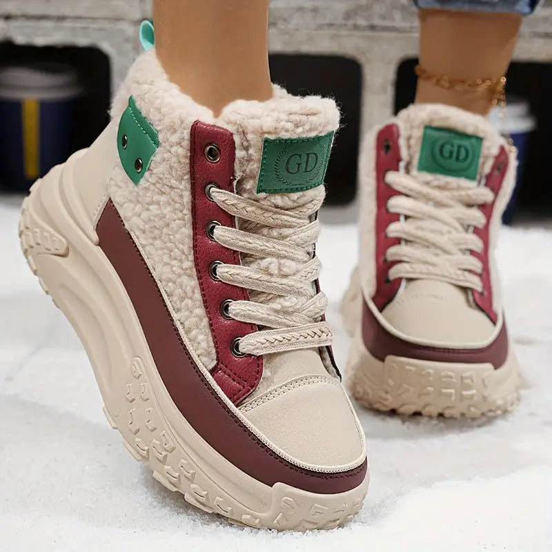 🔥Last Day 50% OFF🔥Women's Cozy Fleece-Lined Winter Snow Boots