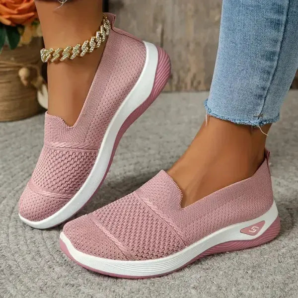 Women's Breathable Knit Sneakers: Lightweight Comfort Every Step