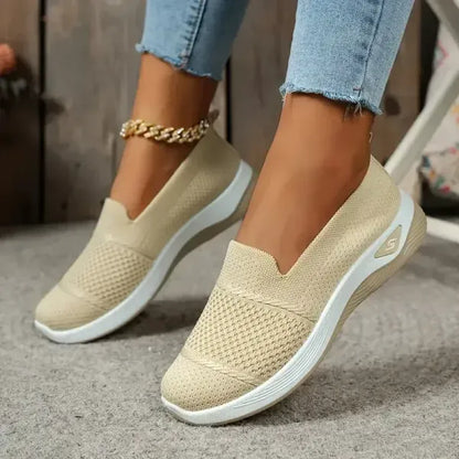 Women's Breathable Knit Sneakers: Lightweight Comfort Every Step