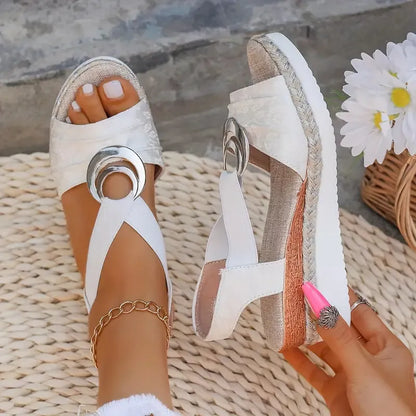 🔥Último día 50% de descuento🔥Sandalias de plataforma vintage