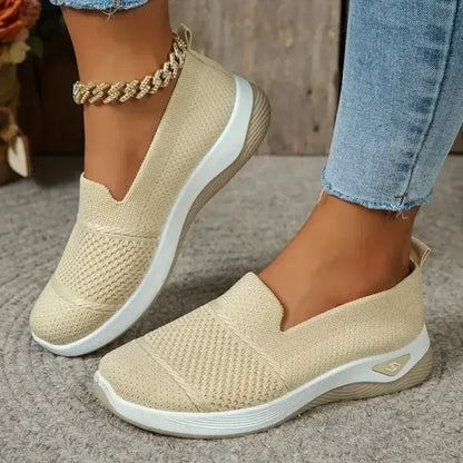 Women's Breathable Knit Sneakers: Lightweight Comfort Every Step