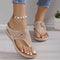 💥LAST DAY SALE 50% OFF🔥 Stylish Wedge Heel Flip Flops