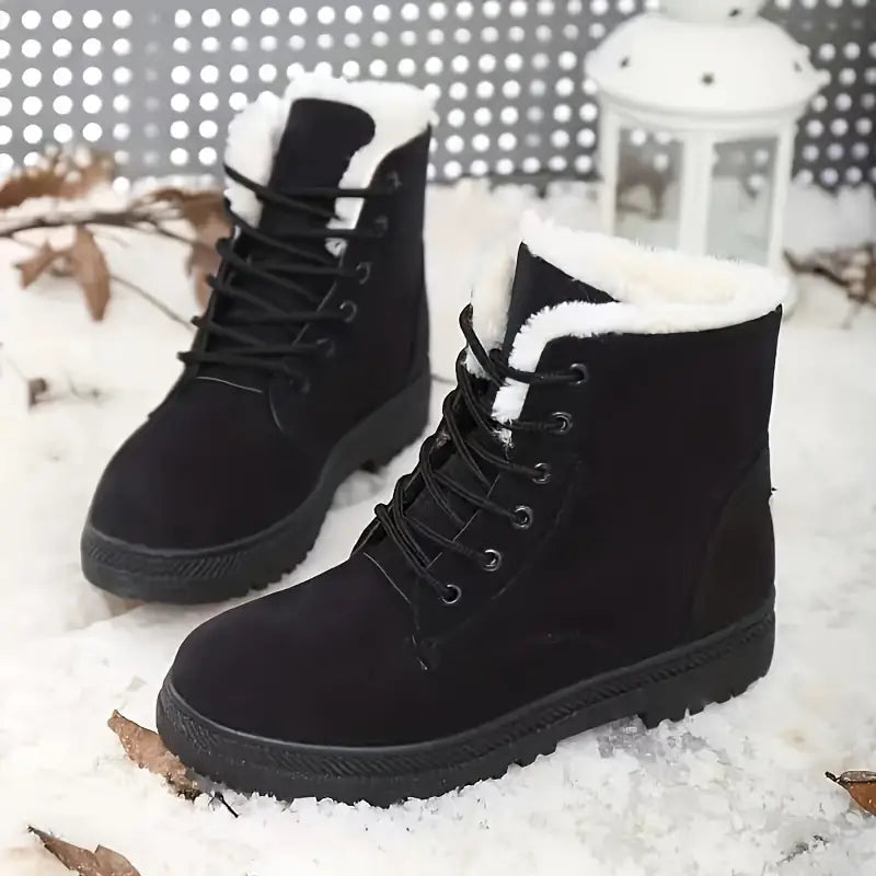 Women s Winter Chic Ankle Snow Boots Last Day Sale 50 OFF Halo Sneaker