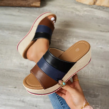 🔥Best Seller-Last Day Sale 50% OFF🔥 Women'S Fashion Open Toe High Heel Slides