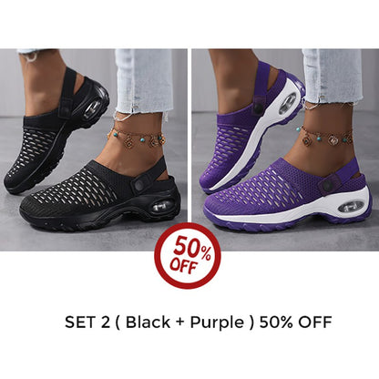 🔥LAST DAY 50% OFF - Women's Orthopedic Slip-Resistant Air Cushion Clogs