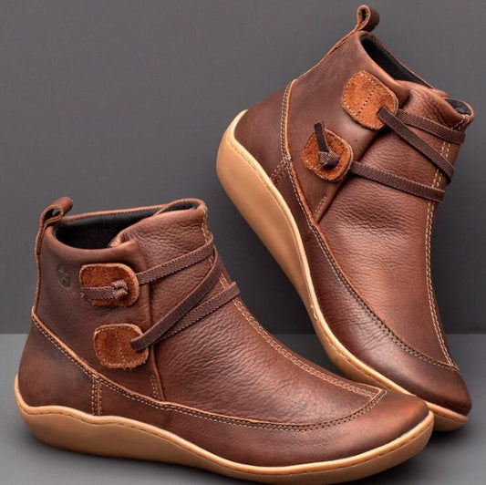 🔥Last Day Sale 50%-Women's Vintage Casual Short Ankle Boots