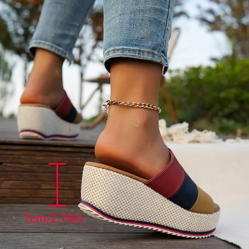🔥Best Seller-Last Day Sale 50% OFF🔥 Women'S Fashion Open Toe High Heel Slides