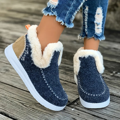 CozyStep™ Orthopedic Fleece Slip-On Boots