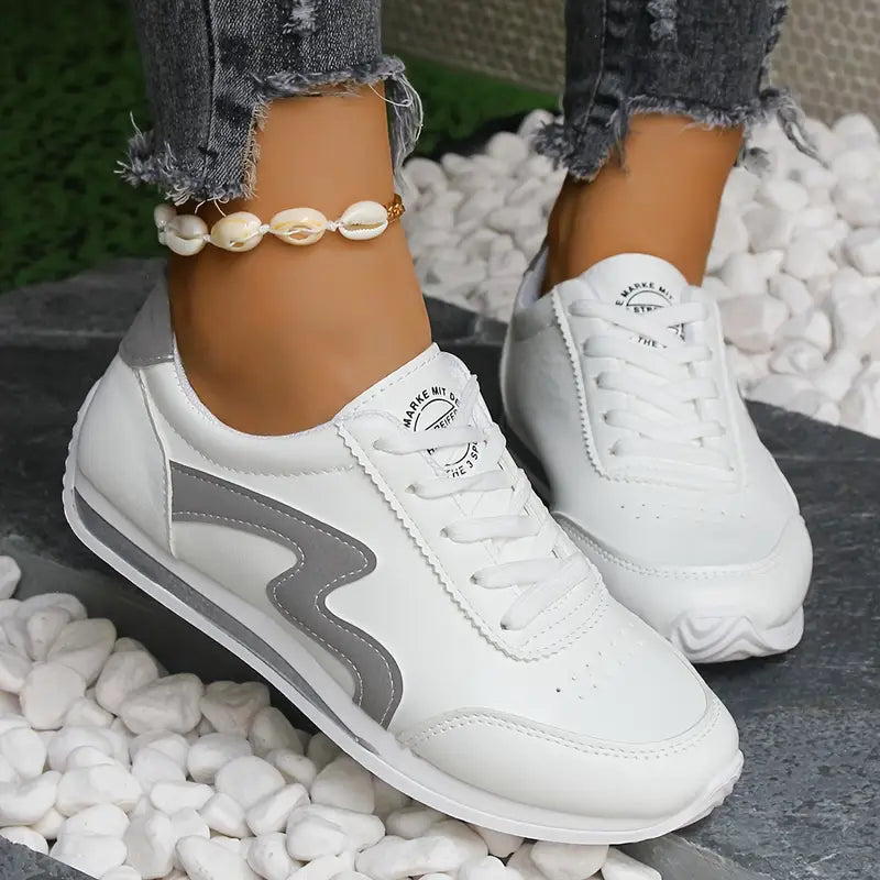 🔥LAST DAY 50% OFF - Women's Trendy Flat Sneakers, Sport Shoes