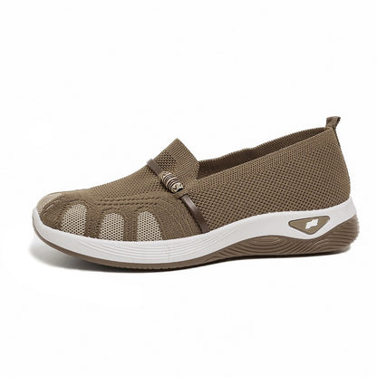 Orthopedic Wide-Toe Slip-On Sneakers