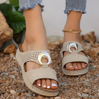 🔥Best Seller-Last Day Sale 60% OFF🔥Women'S Vintage Slides Sandals with Arch Support