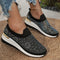 Bling Bling🔥Last Day 50% OFF⭐ Comfortable Women's Rhinestone Platform Sneaker