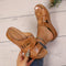 🔥Last Day Deal 50% OFF🔥Orthopedic Leaf Embroidered Sandals – 2025 Wedge Style