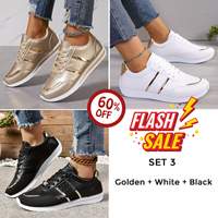 Set 3 ( Golden + White + Black ) 60% OFF