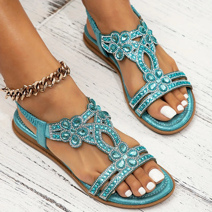 New 2025 Large-Size Summer Wedge Sandals – Bohemian Fairy Wind Style, Perfect to Pair with Dresses