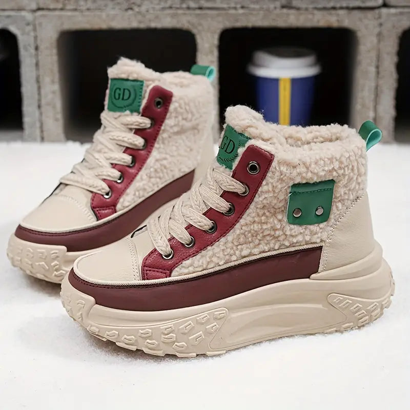 🔥Last Day 50% OFF🔥Women's Cozy Fleece-Lined Winter Snow Boots