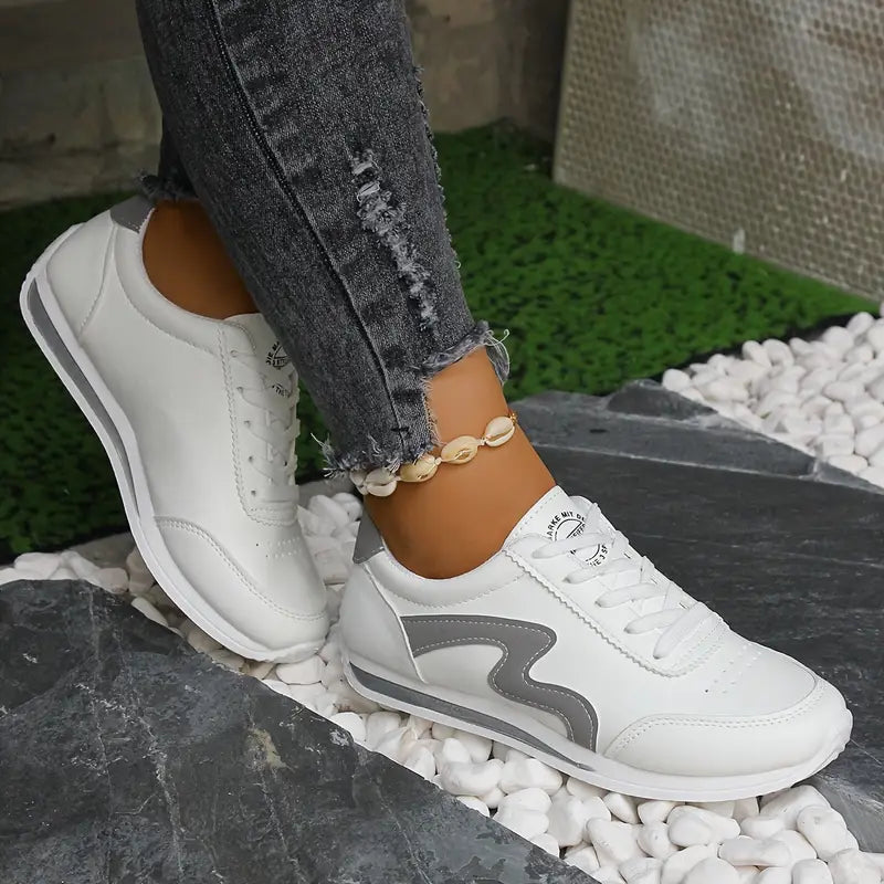 🔥LAST DAY 50% OFF - Women's Trendy Flat Sneakers, Sport Shoes