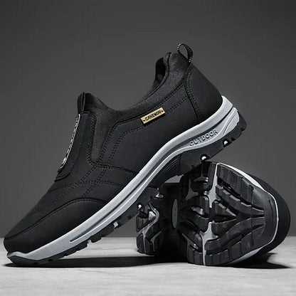 Men's Wide Comfort Sneakers with Arch Support & Shock Absorption