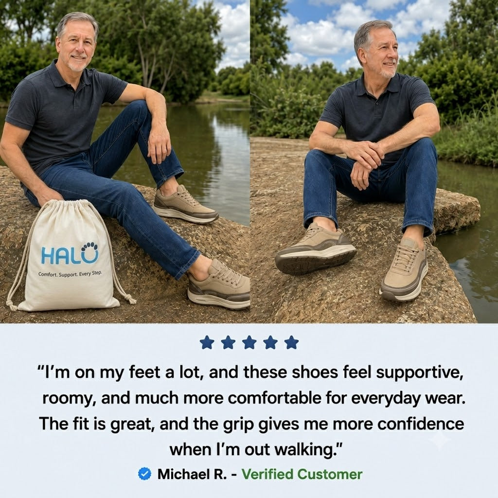 Men’s Supportive Comfort Walking Shoes