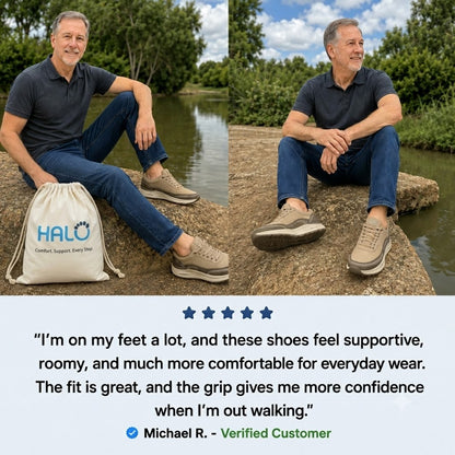 Men’s Supportive Comfort Walking Shoes