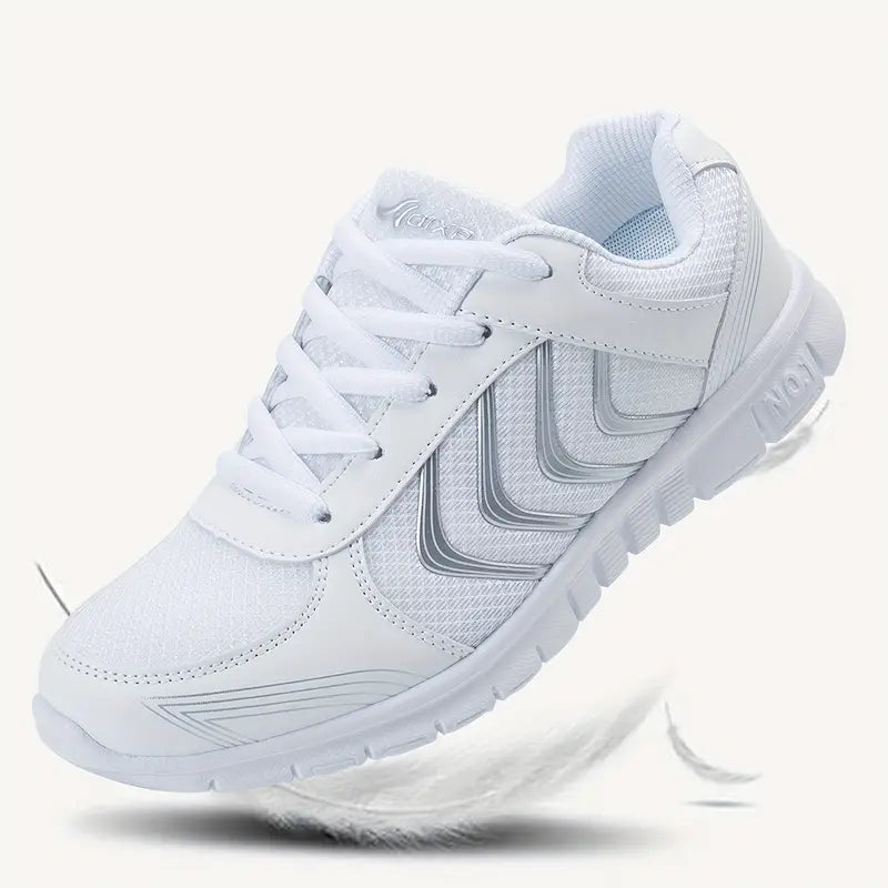 Women's Athletic Running Shoes Mesh Breathable Tennis Shoes