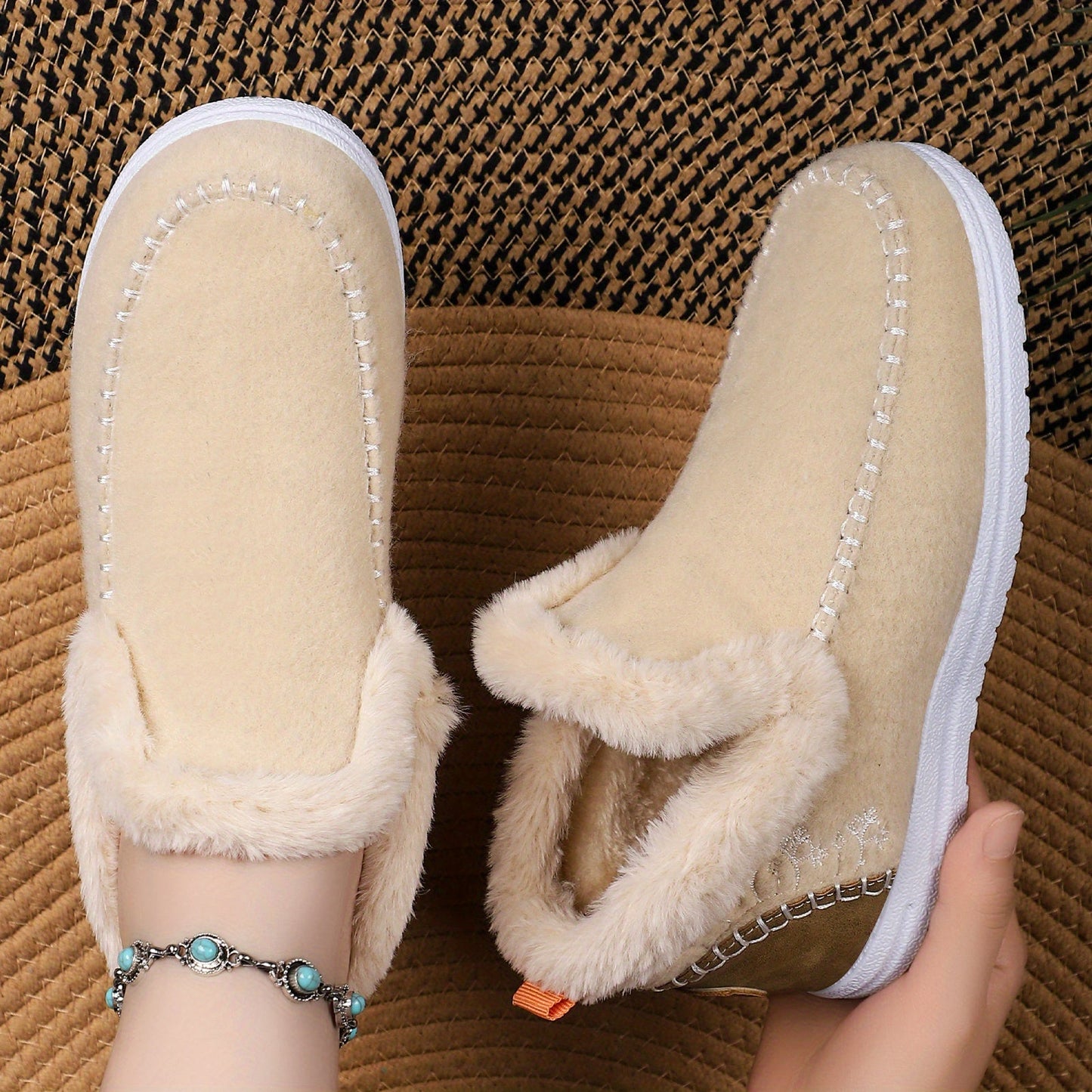 CozyStep™ Orthopedic Fleece Slip-On Boots